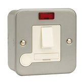 13A Fused Unit D.P. Switch + Neon,